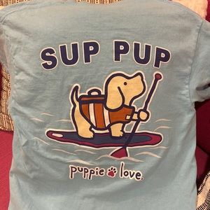 Puppie love SUP t-shirt 🏄‍♀️